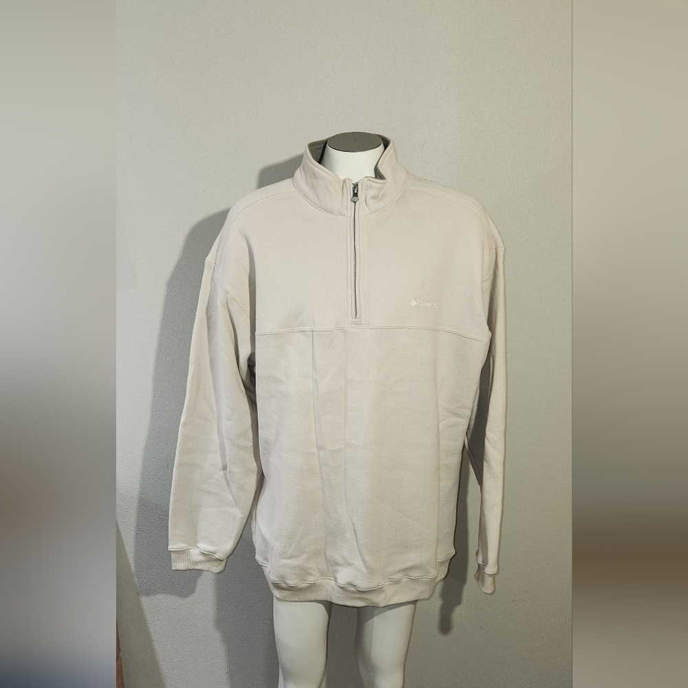 Columbia Authentic Athletic 1/2 Zip Pullover Sweater Men's *see description